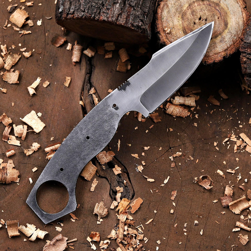 Personalized Blank Blade with Finger Hole