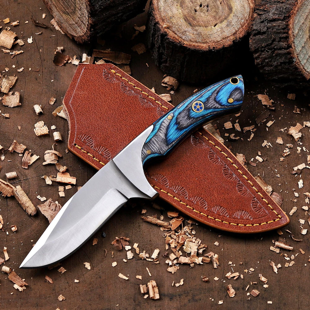 Personalized EDC Fixed Blade Knife with Sheath