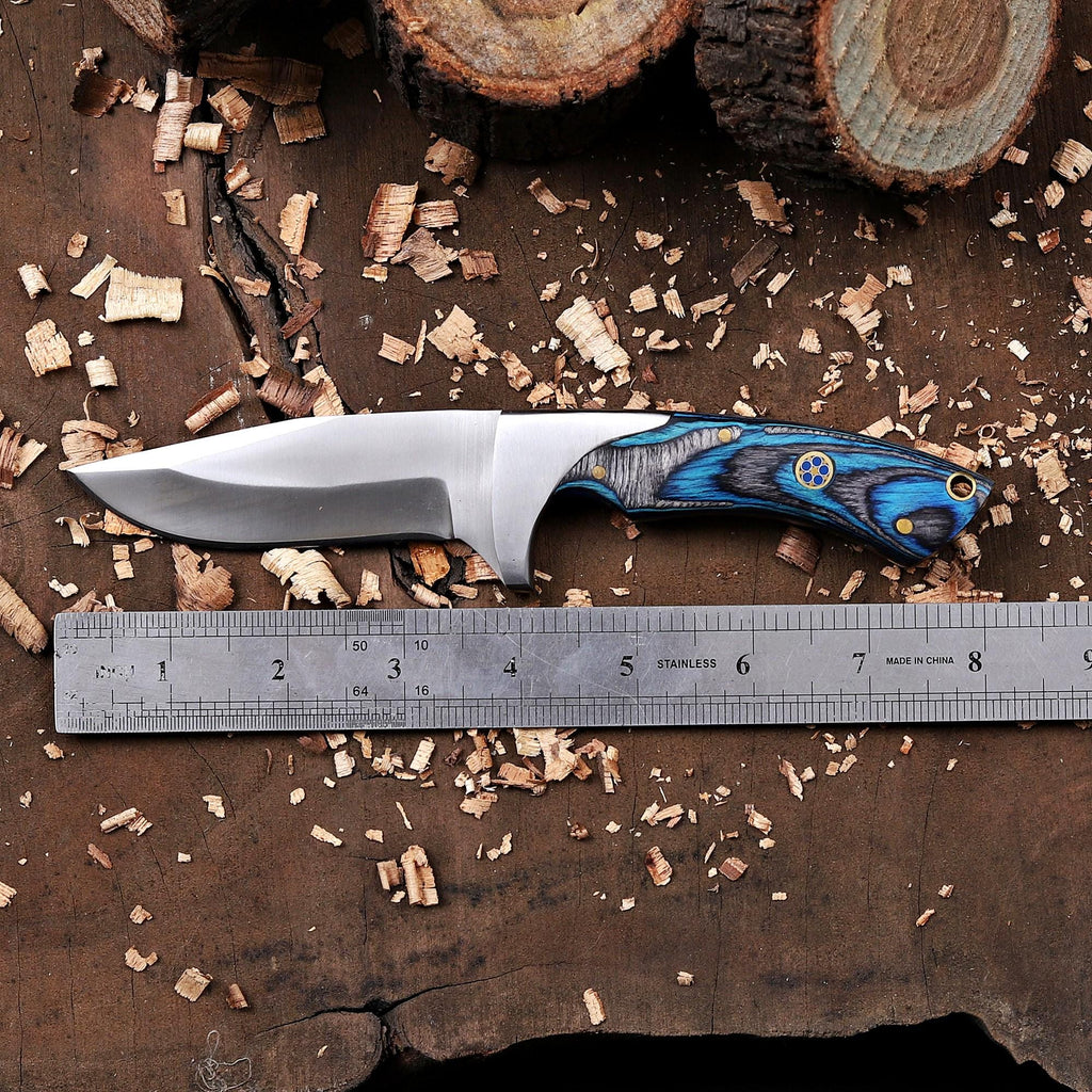 Personalized EDC Fixed Blade Knife with Sheath