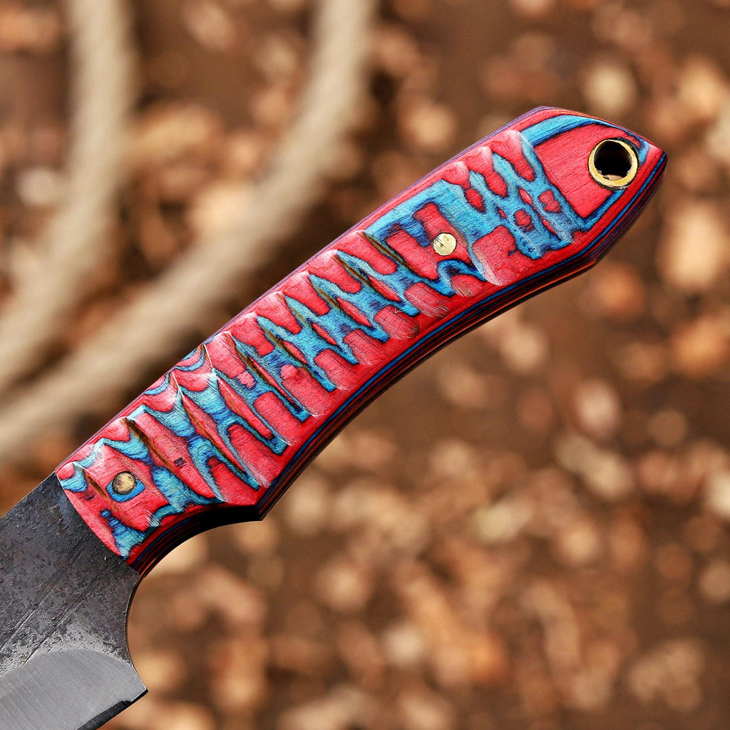 Personalized EDC Fixed Blade Knife with Sheath