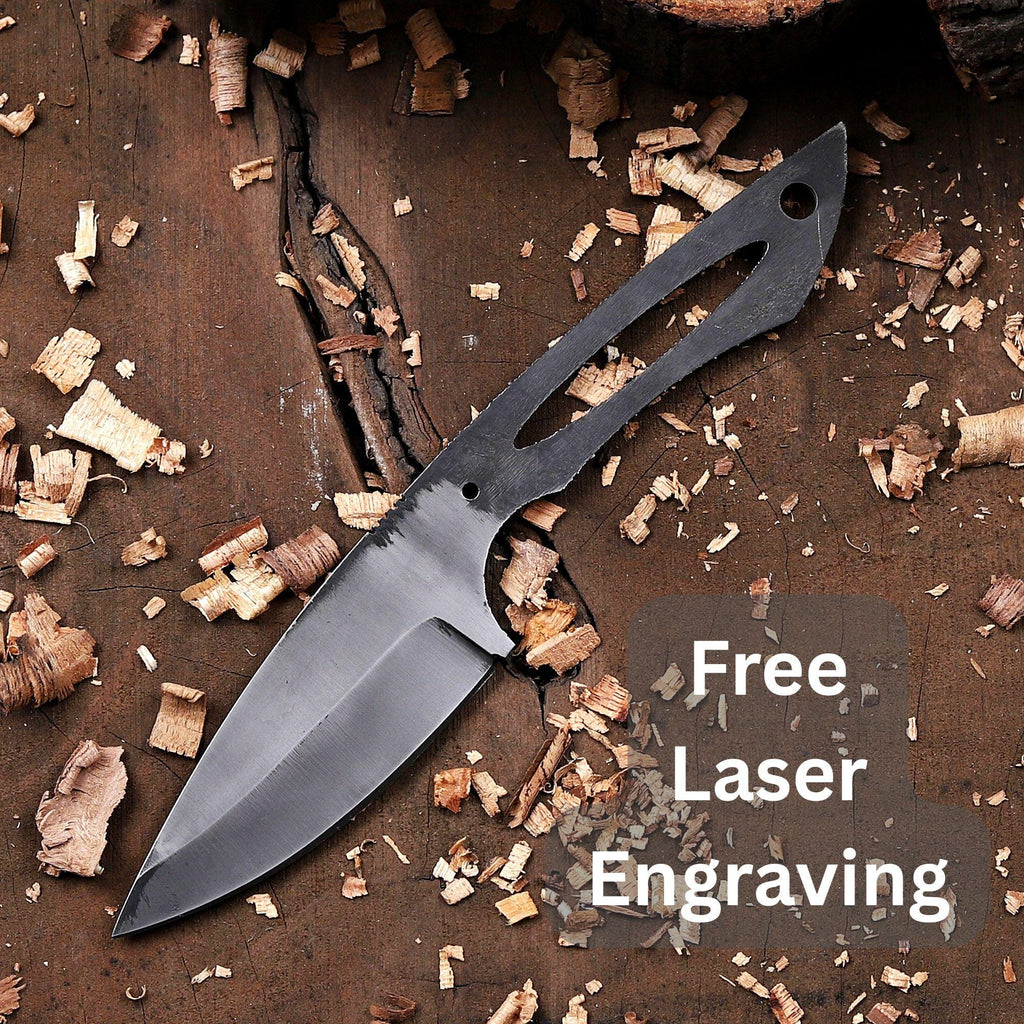 Personalized Skinner Knife Blank Blade