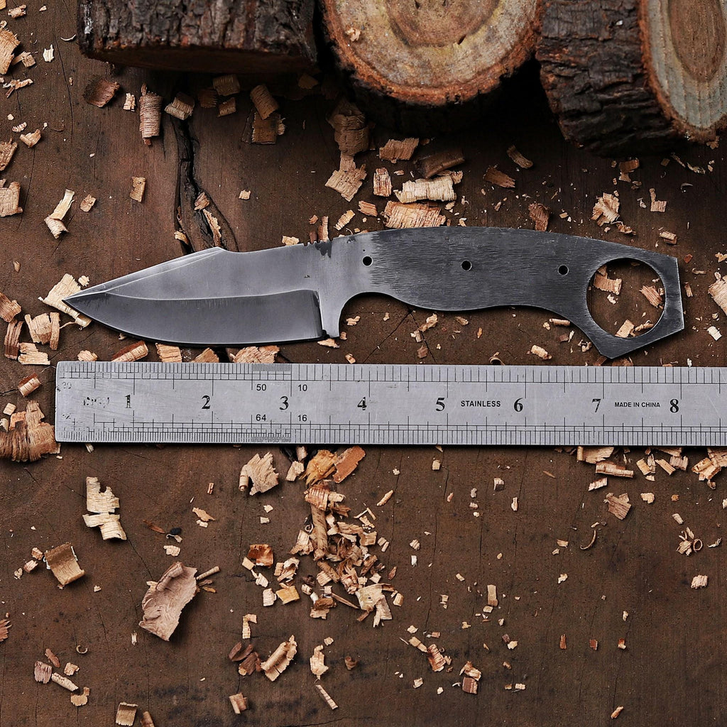 Personalized Blank Blade with Finger Hole