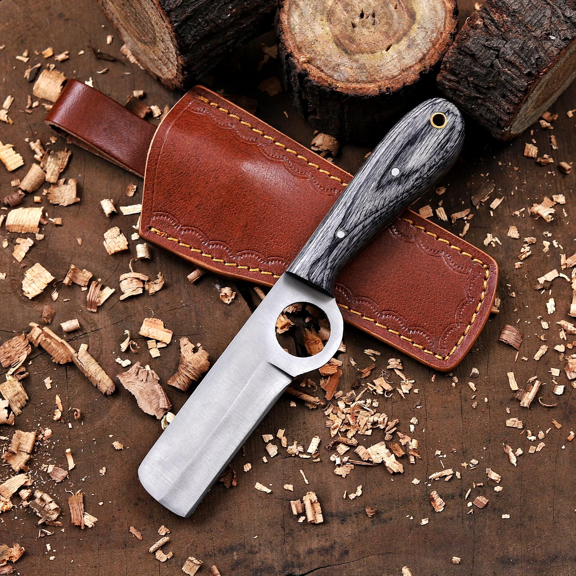 Personalized Bull Cutter Knife with Sheath