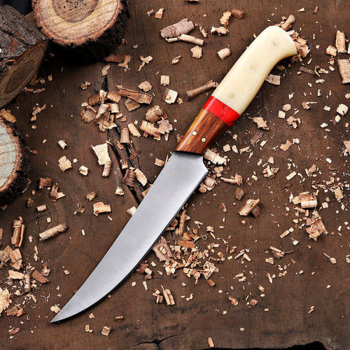 Custom Engraved Fillet Knife with Sheath