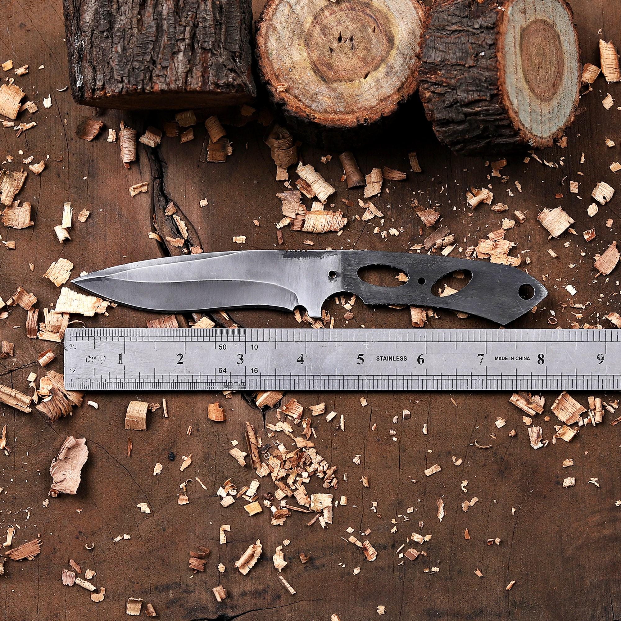 Hand Forged Hunting Knife Blank Blade