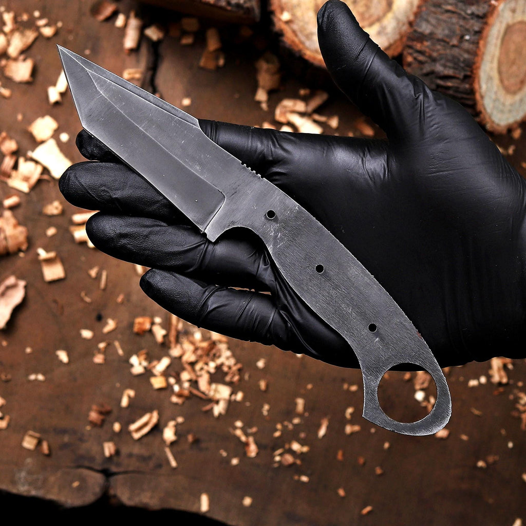 Personalized Blank Blade with Finger Hole