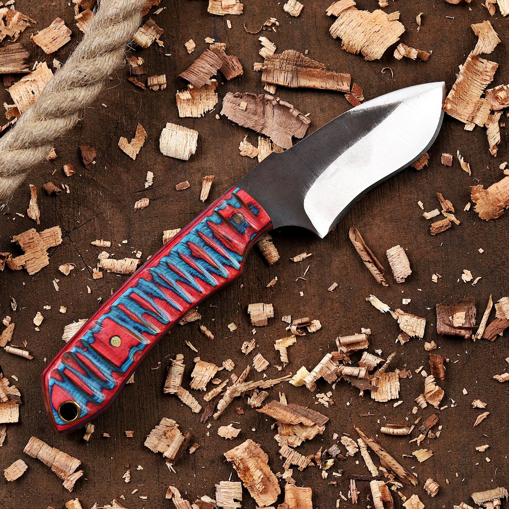 Personalized EDC Fixed Blade Knife with Sheath