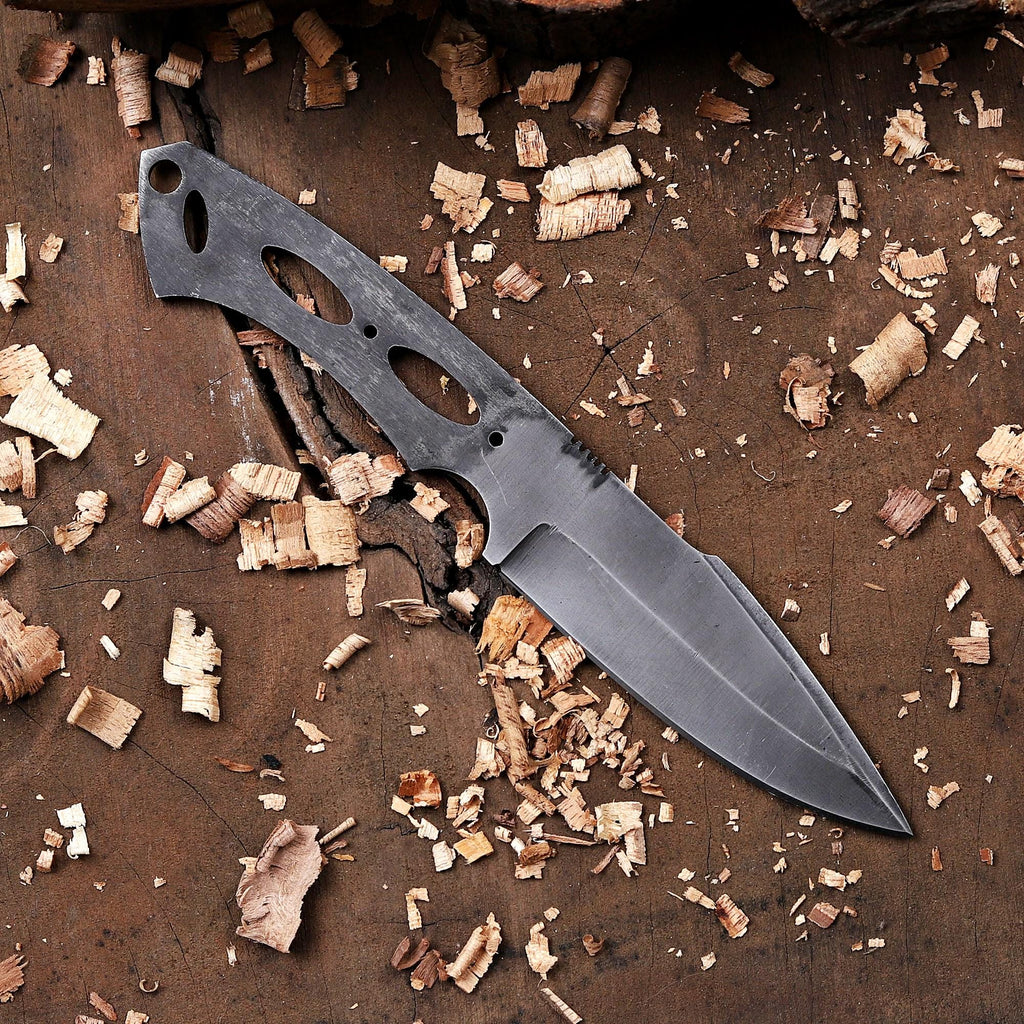 Custom Made Bushcraft Knife Blank Blade