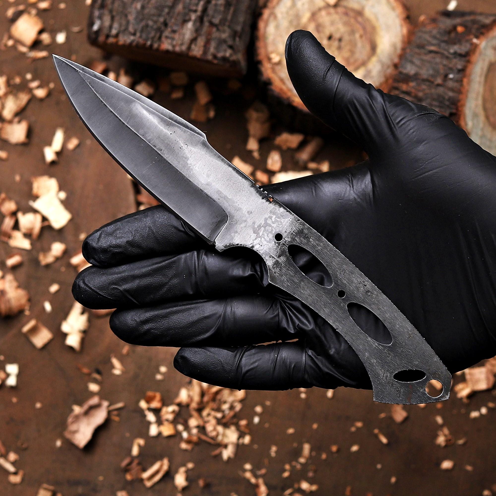 Custom Made Bushcraft Knife Blank Blade