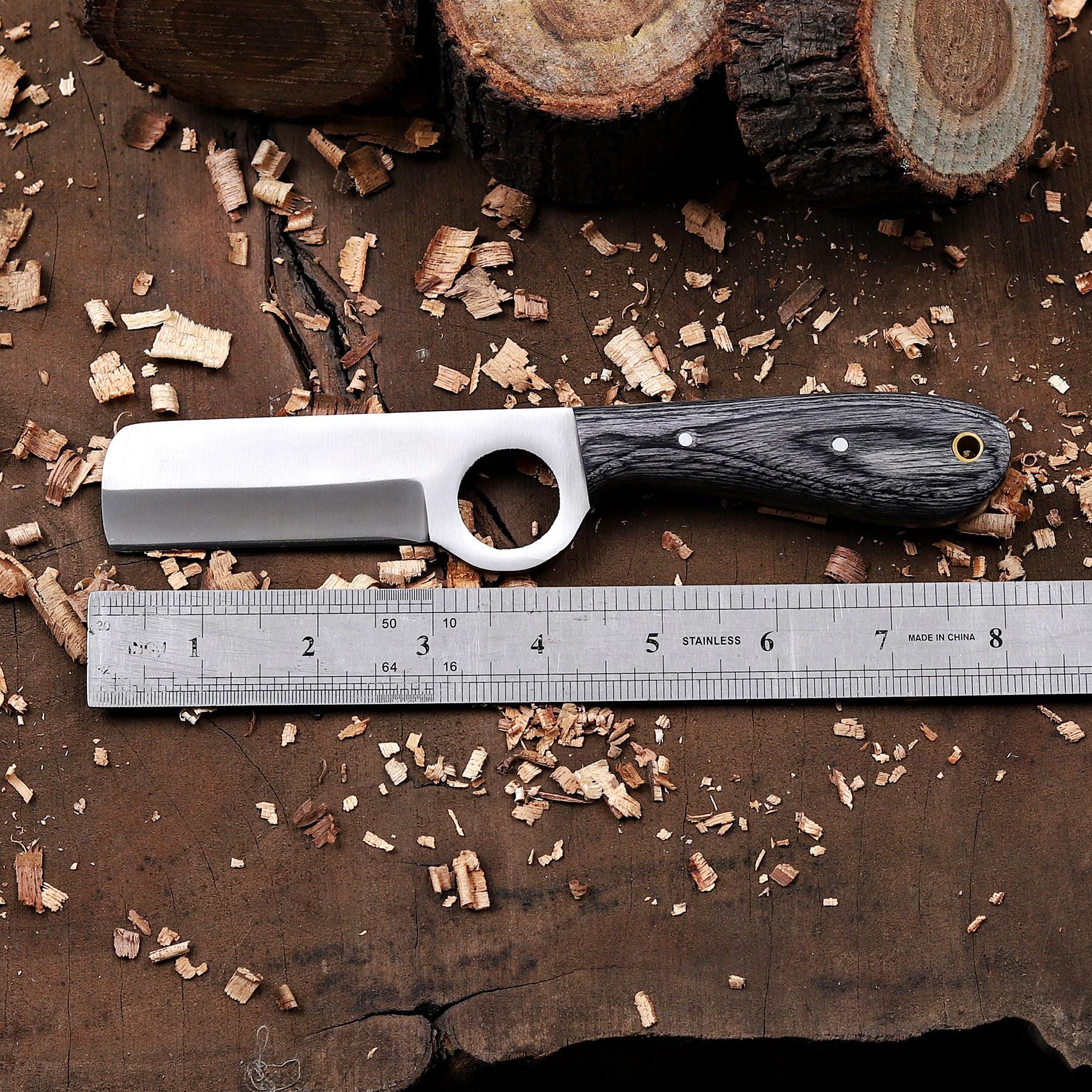 Personalized Bull Cutter Knife with Sheath
