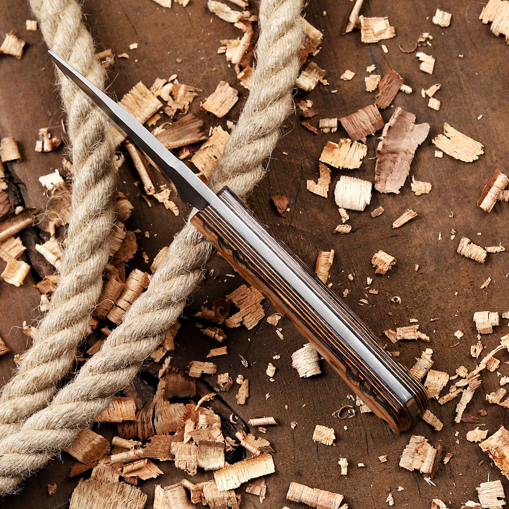 Personalized EDC Fixed Blade Knife with Sheath