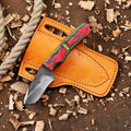 Personalized EDC Fixed Blade Knife with Sheath