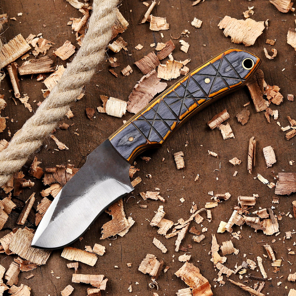 Personalized EDC Fixed Blade Knife with Sheath