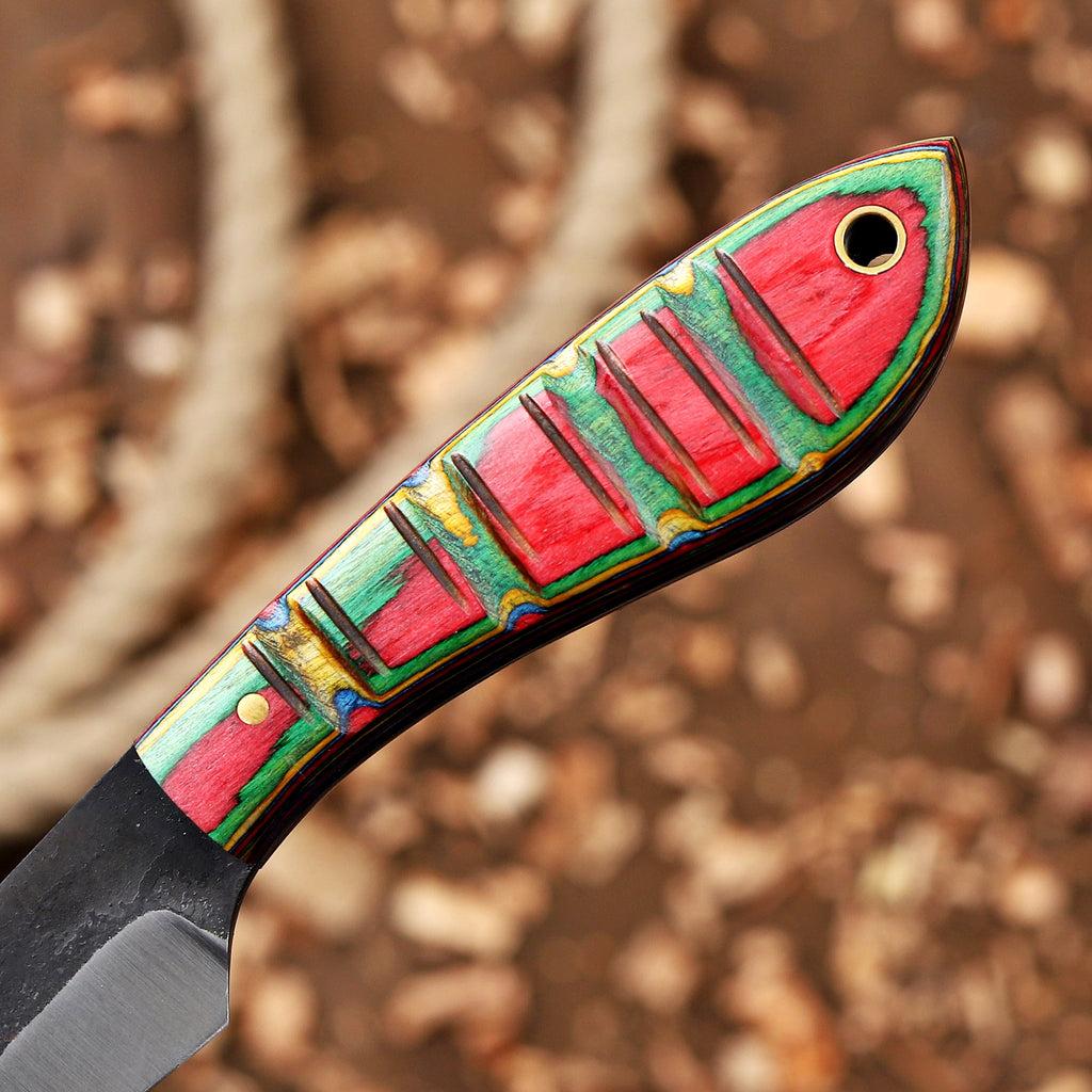 Personalized Hawkbill Knife with Sheath