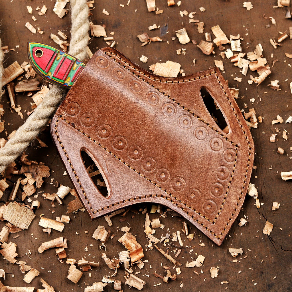 Personalized Hawkbill Knife with Sheath