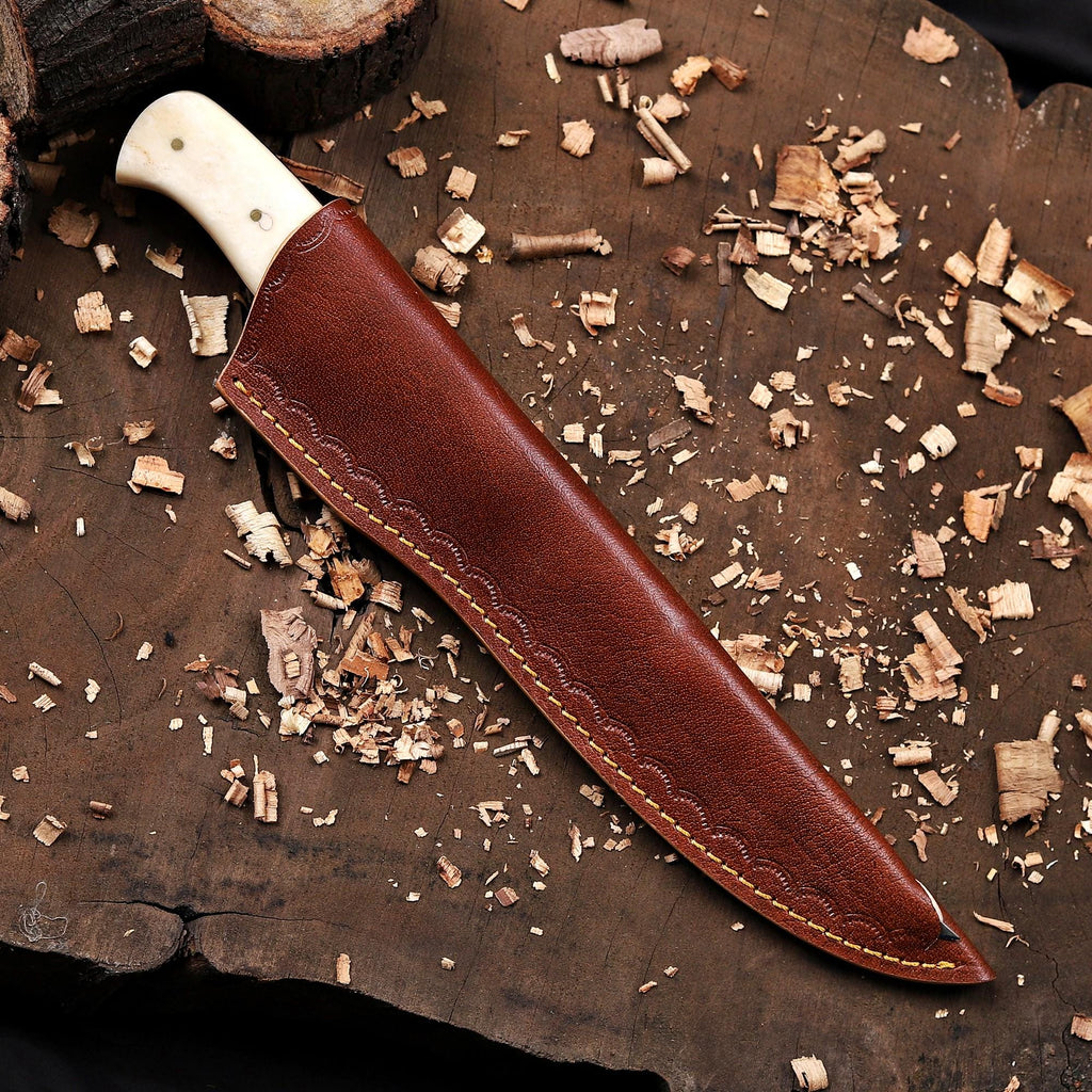 Custom Engraved Fillet Knife with Sheath