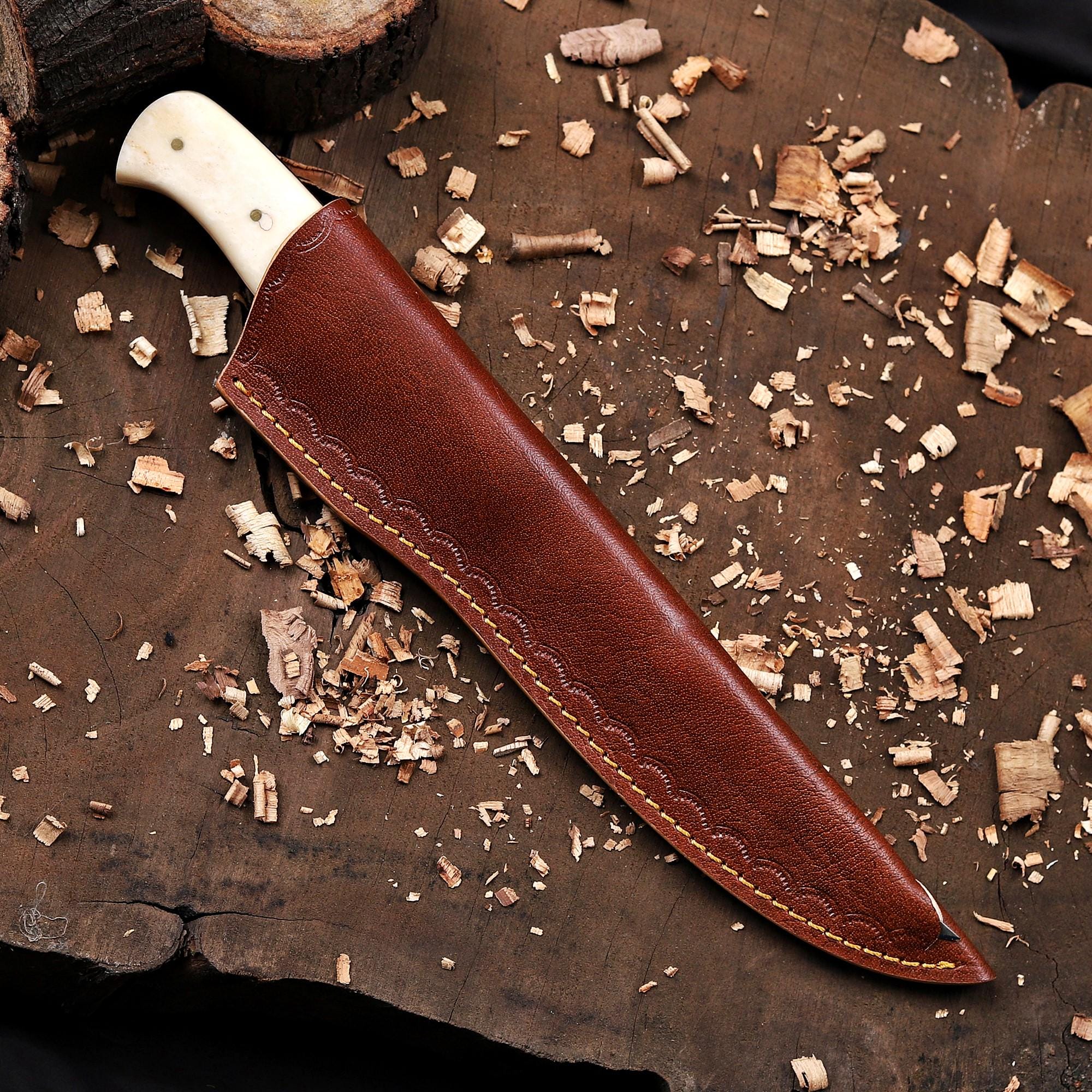 Custom Engraved Fillet Knife with Sheath