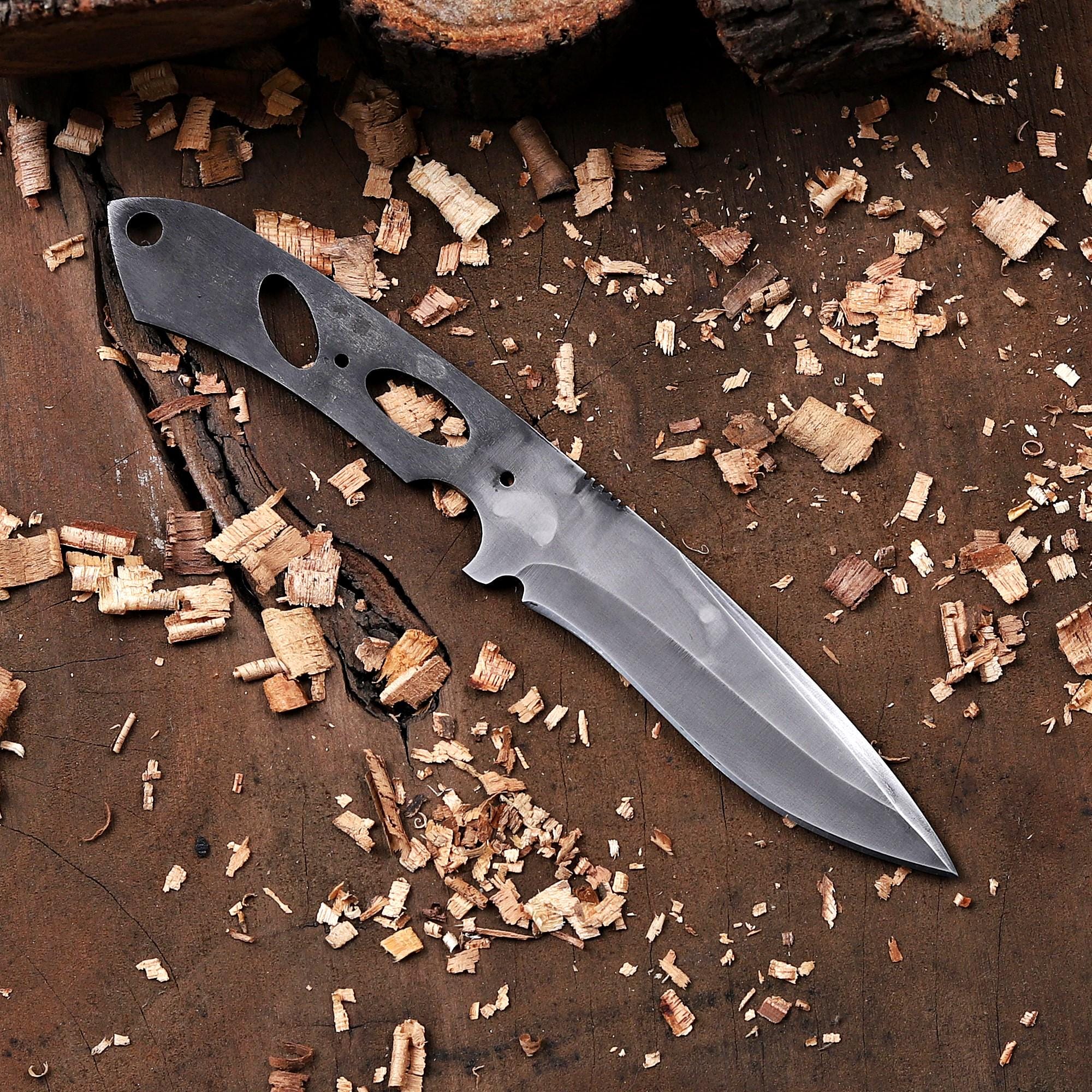 Hand Forged Hunting Knife Blank Blade