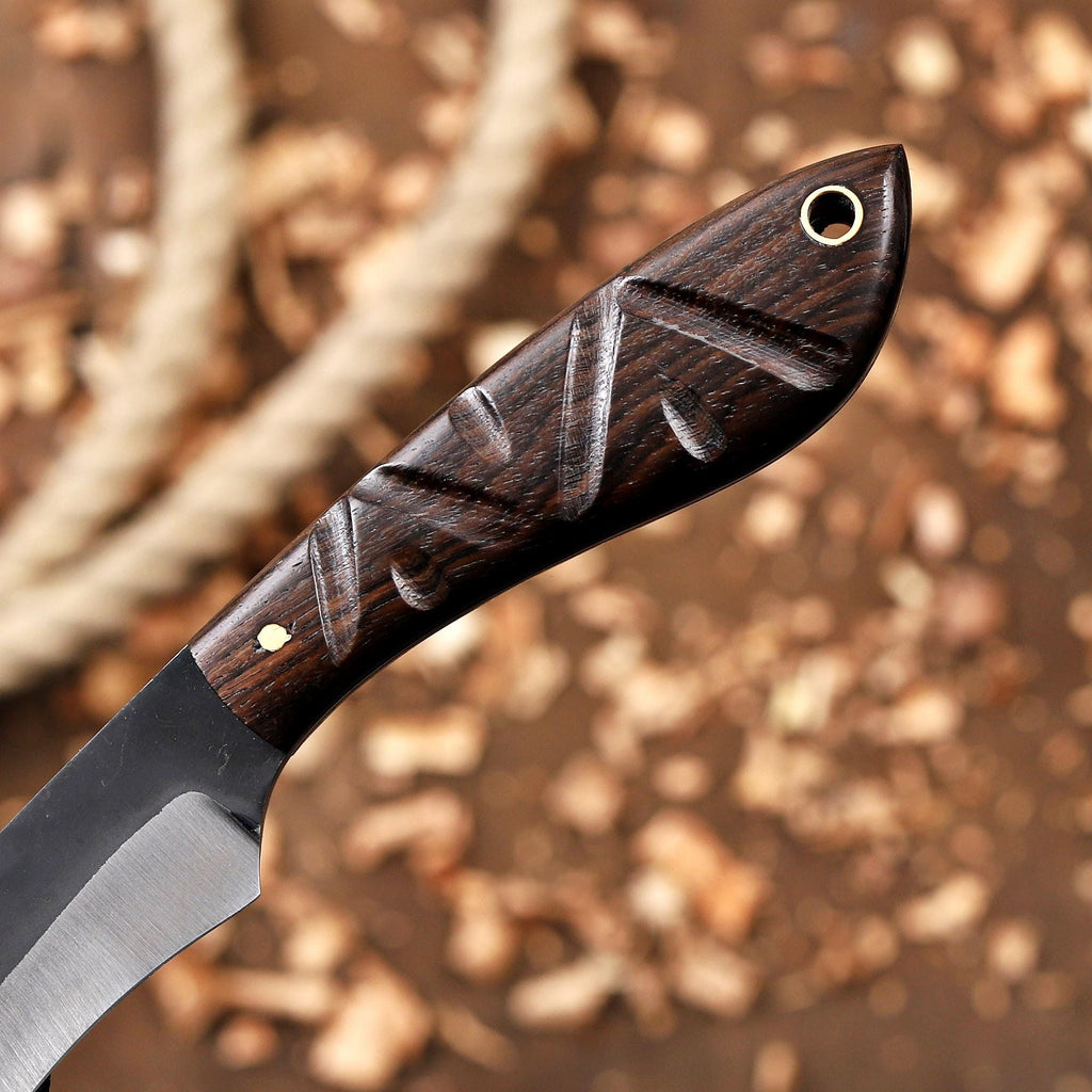 Personalized Hawkbill Knife with Sheath
