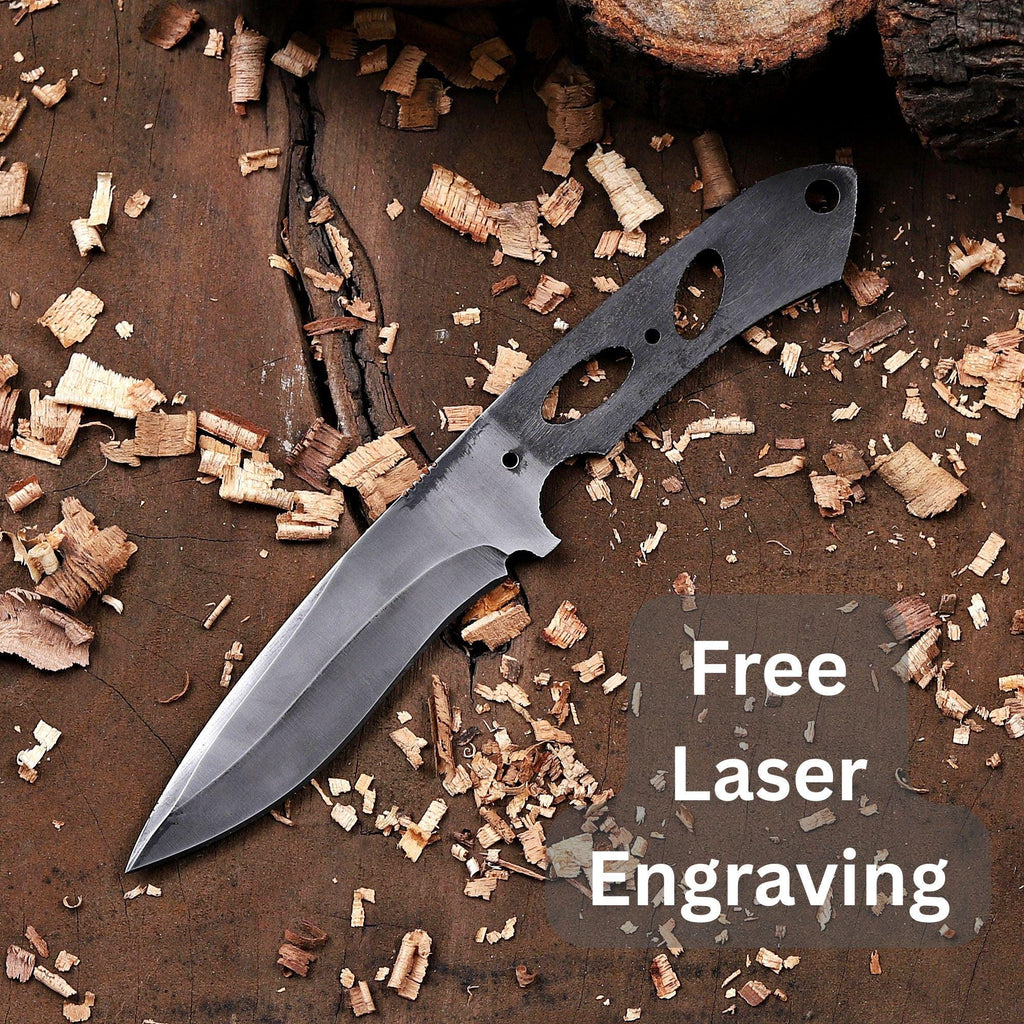 Hand Forged Hunting Knife Blank Blade