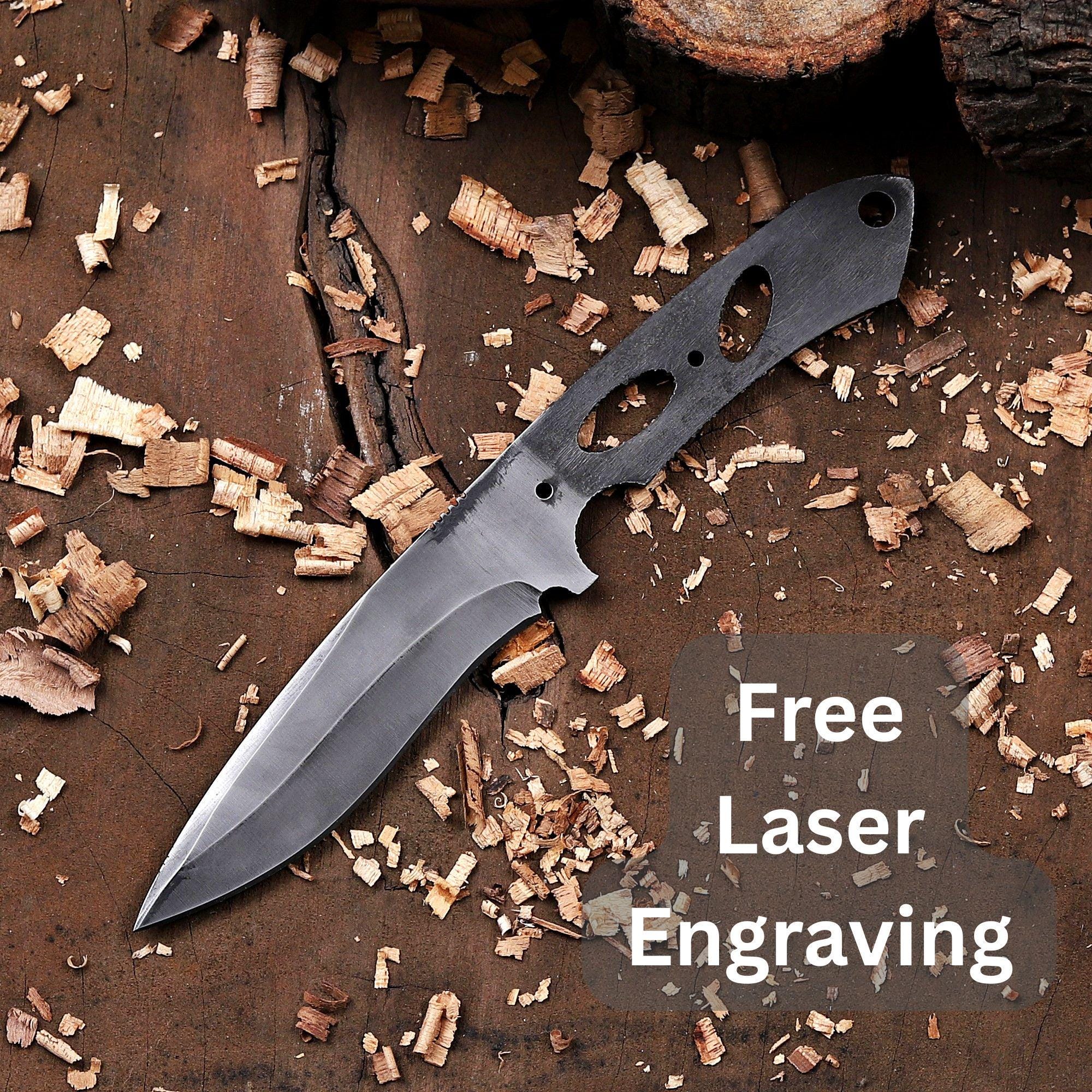 Hand Forged Hunting Knife Blank Blade
