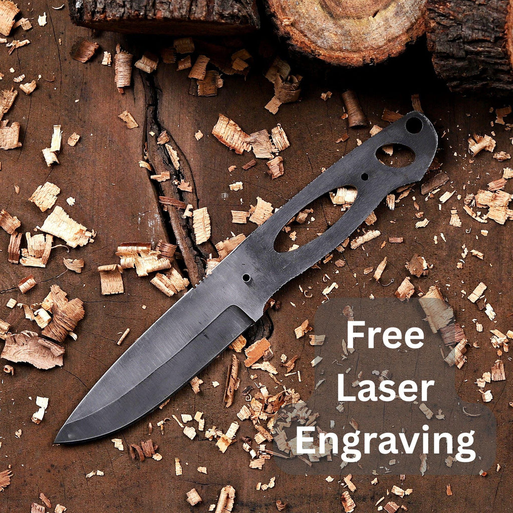 Carbon Steel Personalized Full Tang Blank Blade