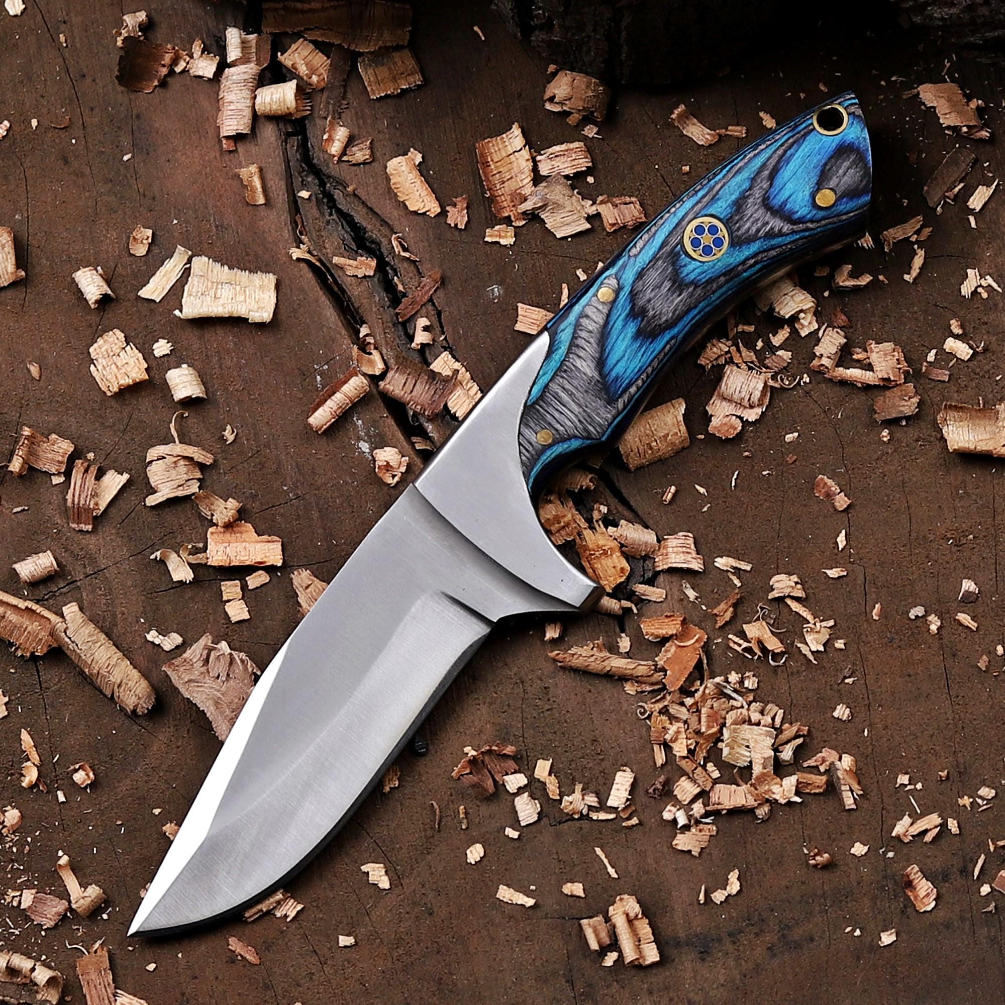 Personalized EDC Fixed Blade Knife with Sheath