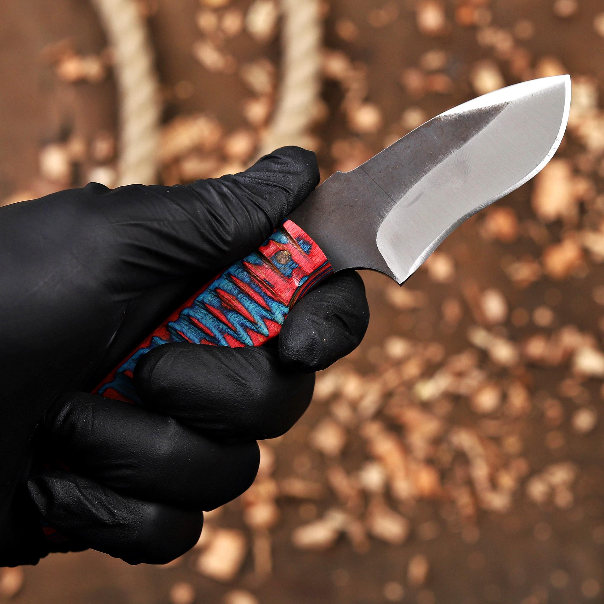 Personalized EDC Fixed Blade Knife with Sheath