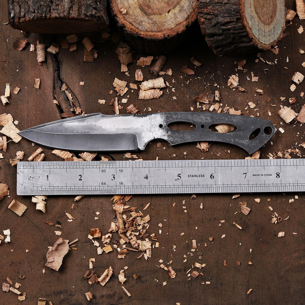 Custom Made Bushcraft Knife Blank Blade