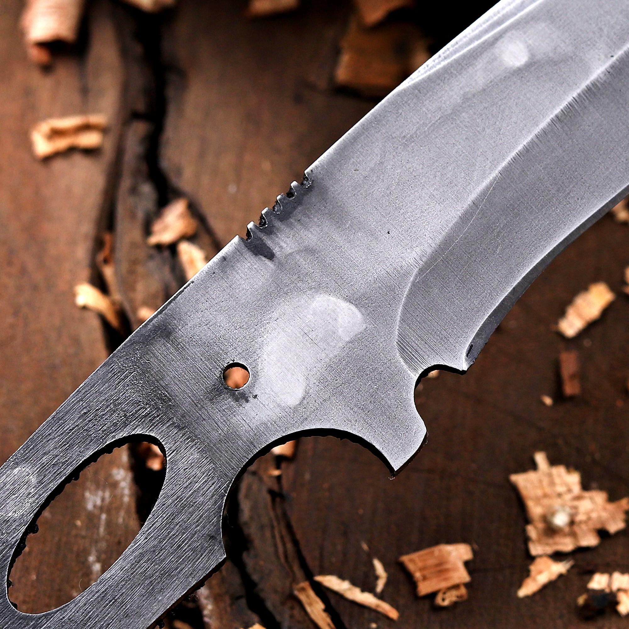 Hand Forged Hunting Knife Blank Blade