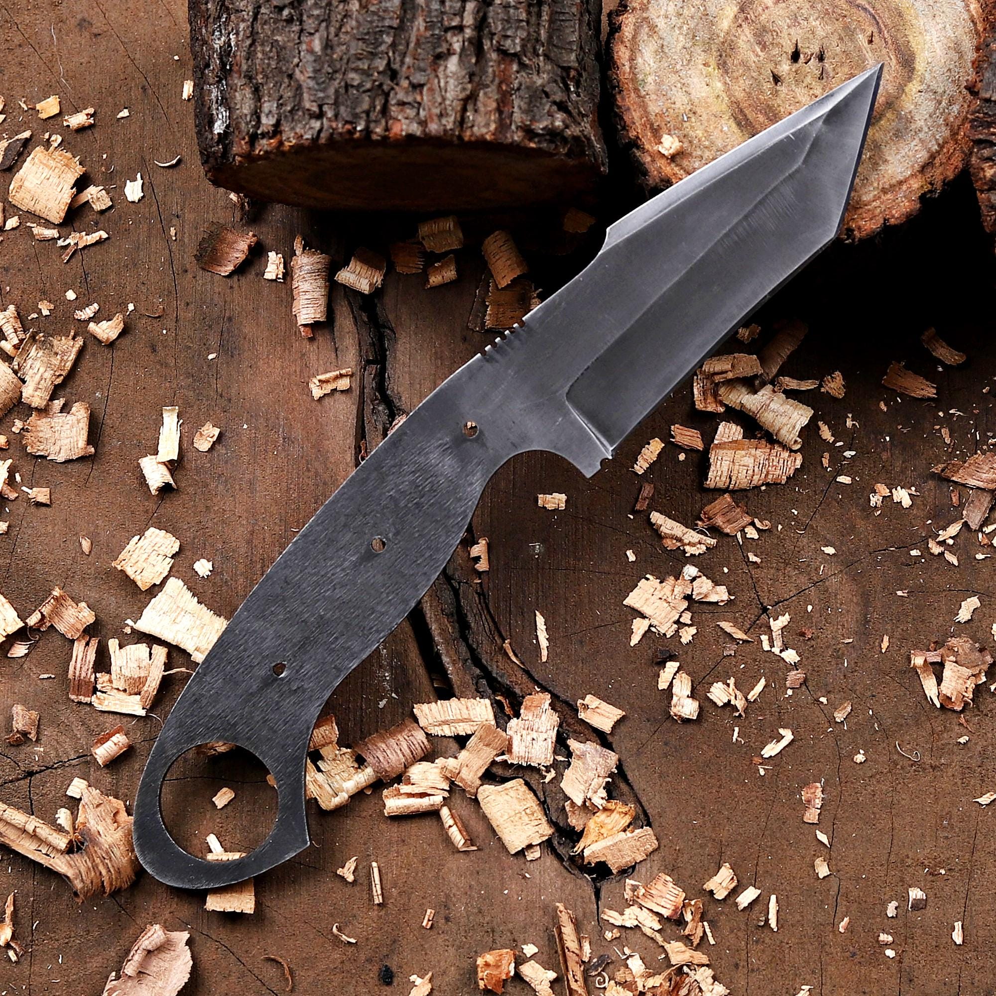 Personalized Blank Blade with Finger Hole