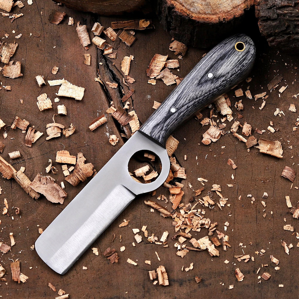 Personalized Bull Cutter Knife with Sheath