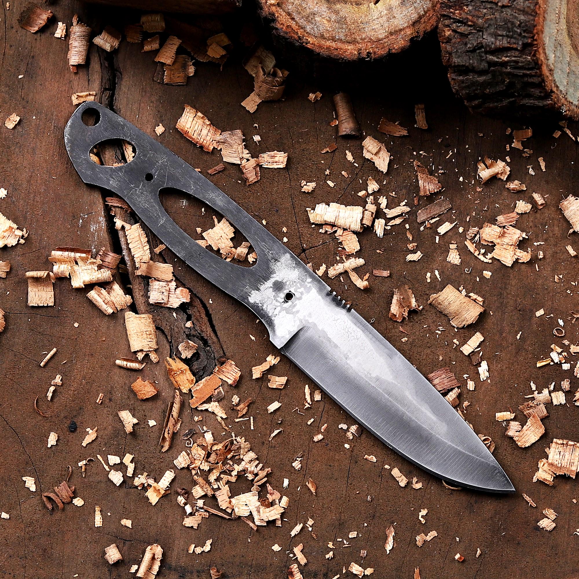 Carbon Steel Personalized Full Tang Blank Blade