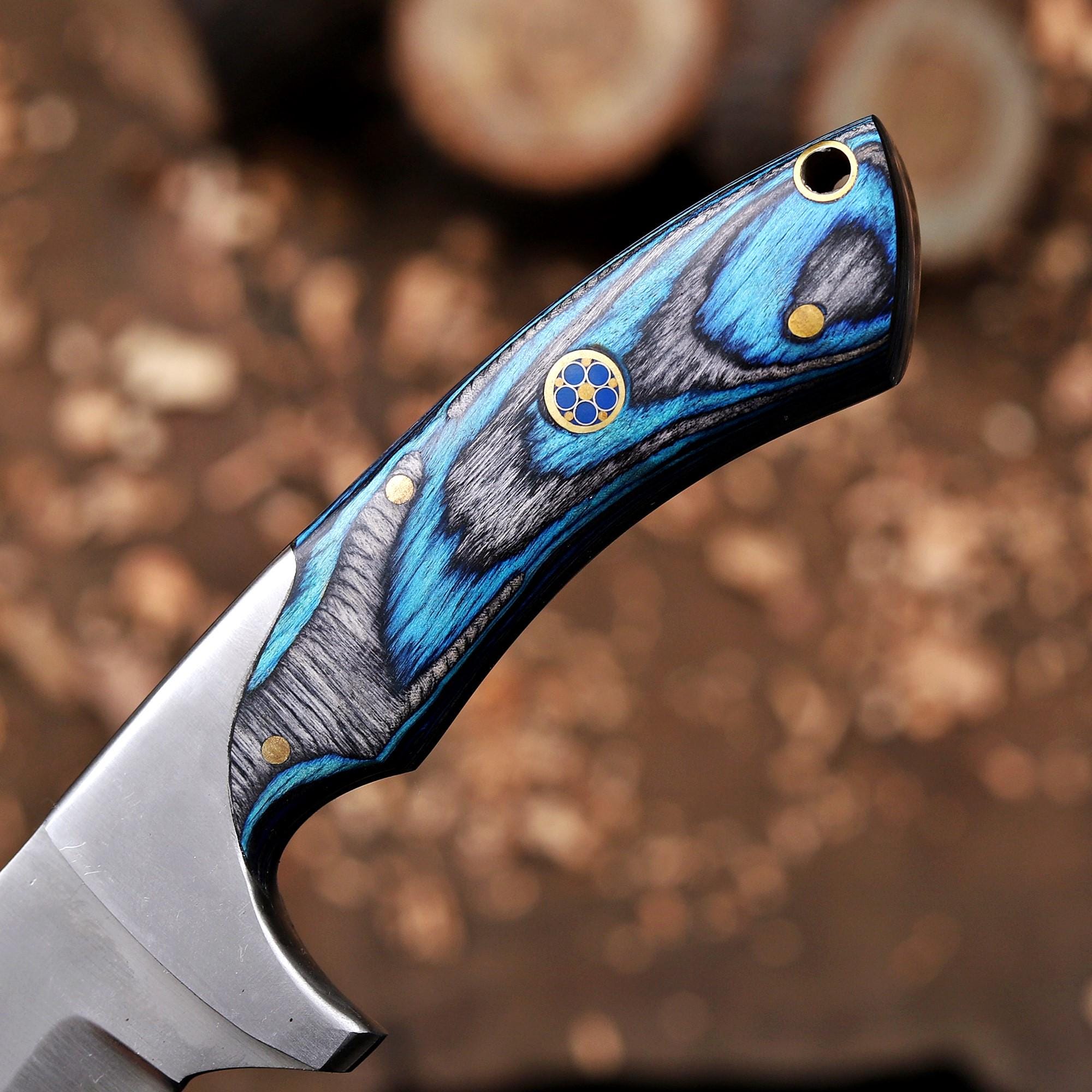 Personalized EDC Fixed Blade Knife with Sheath