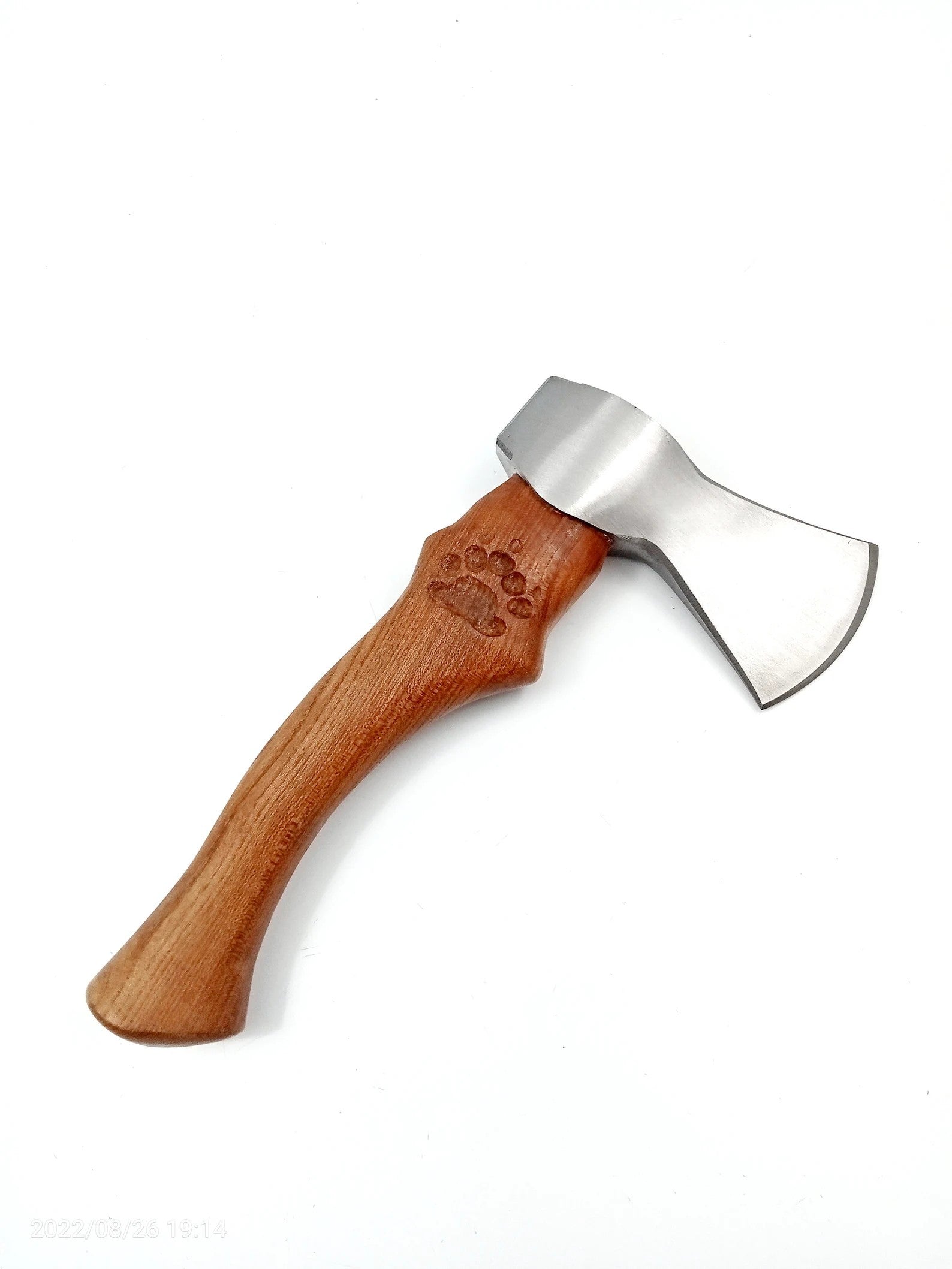 Nordic Forge Handmade Camping Axe With Leather Sheath