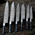 Handmade Damascus Kitchen Knife Set – Professional Chef Knives