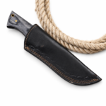 Black Coated Hunting Knife