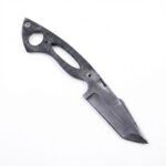 Tanto Knife with fixed blade and skeleton handle