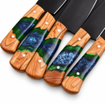 Black Kitchen Knife Set
