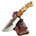Textured Blade Hunting Knife