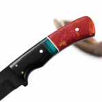 Black Fixed Blade Hunting Knife