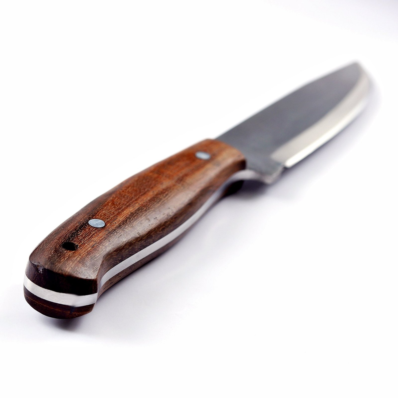 IMG_5661 Wooden Handle Bushcraft Knife