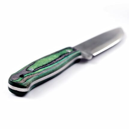 Green Handle Hunting Knife