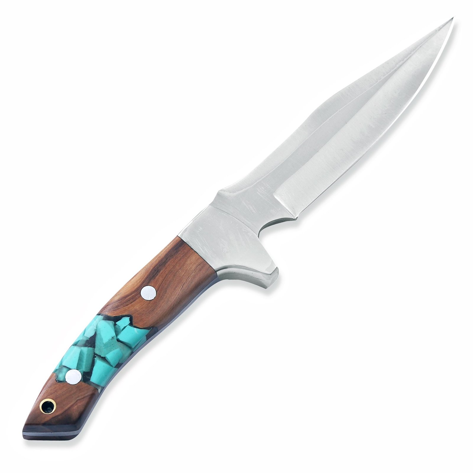 IMG_8366 copy Turquoise Inlay Bowie Knife