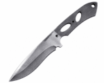 Hand Forged Knife with fixed blade and skeleton handle