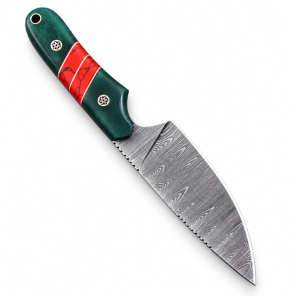 Damascus Fixed Blade Hunting Knife