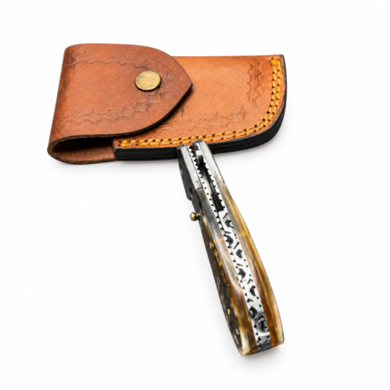 Damascus Folding Pocket Knife
