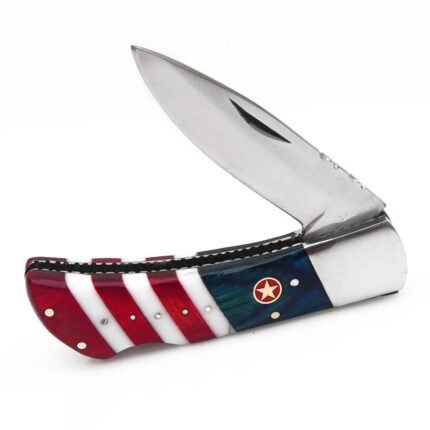 Patriotic Folding Pocket Knife