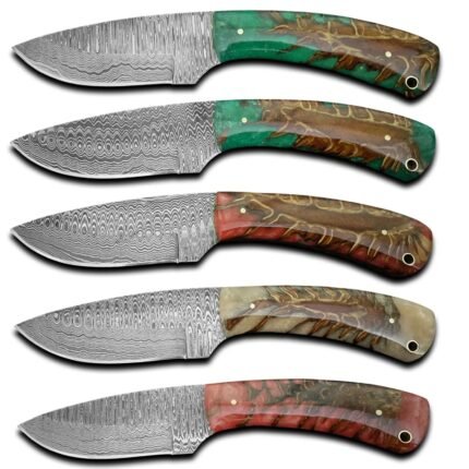 Damascus Steel Hunting Knife